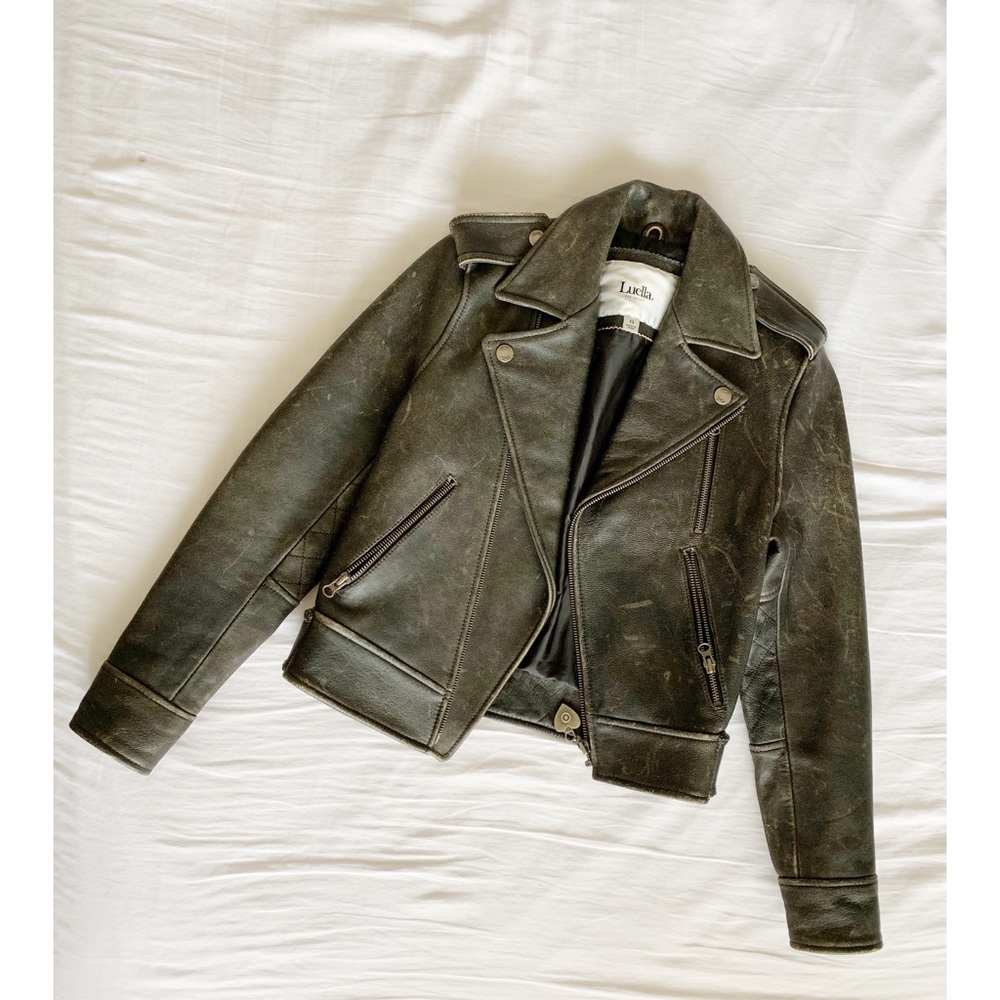 Leather Jacket 💋🏍